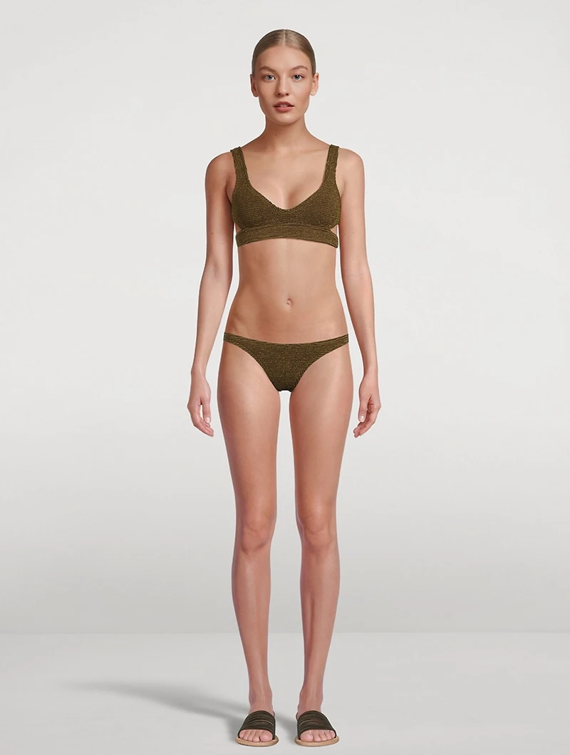 Nino Crop Swim Top