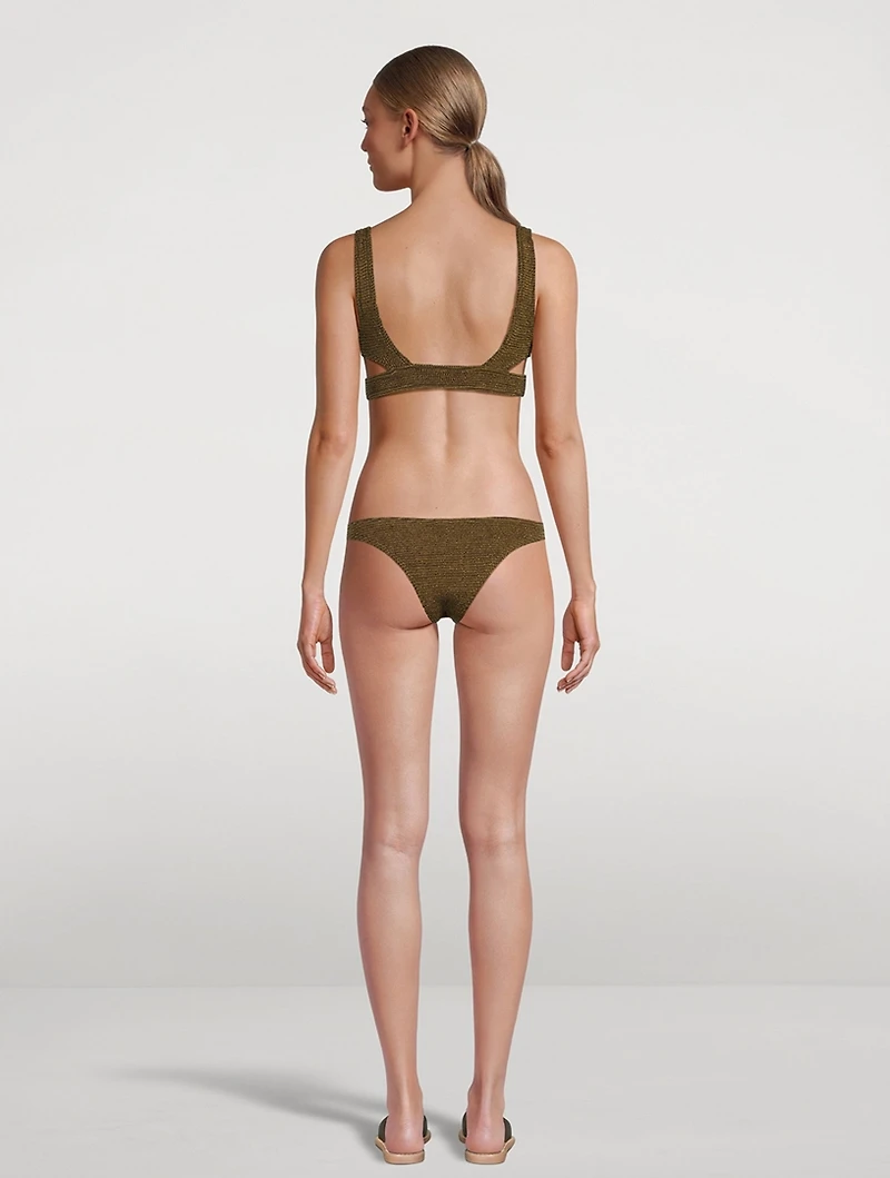 Nino Crop Swim Top