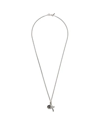 Rose Cross Necklace