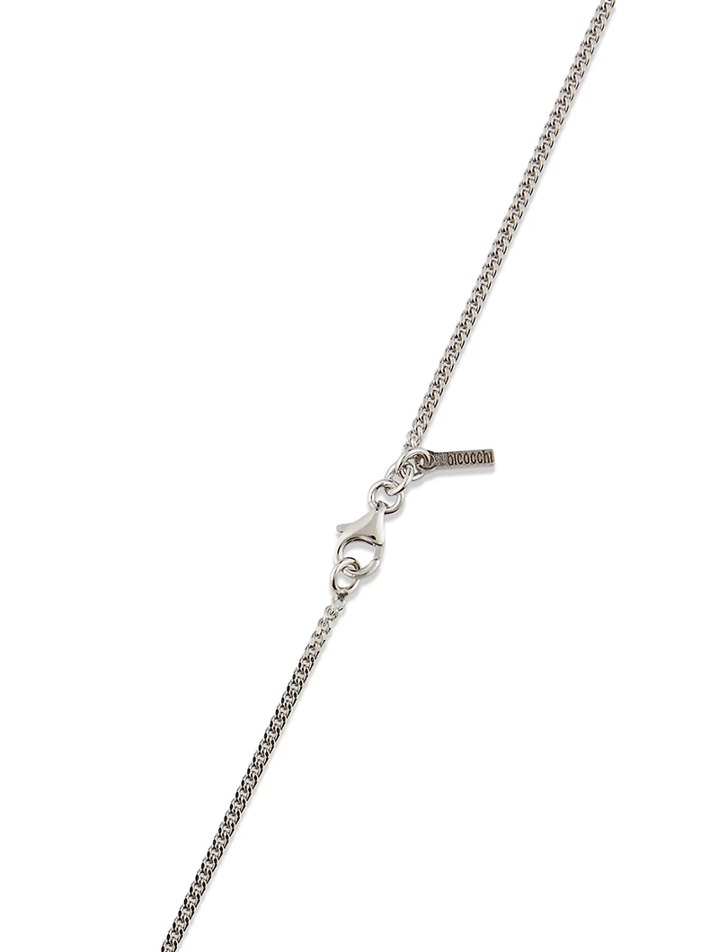 Dagger Rose Pendant Necklace