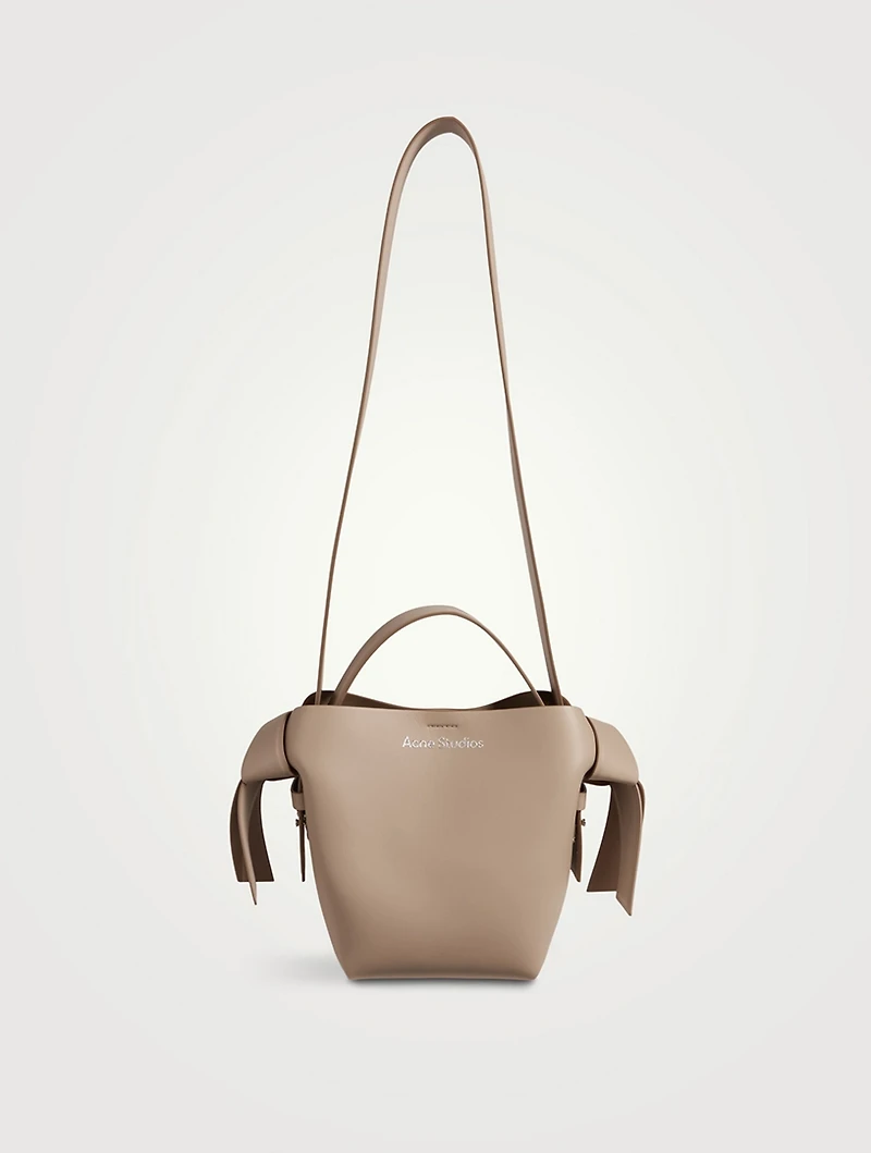 Mini Musubi Leather Crossbody Bag