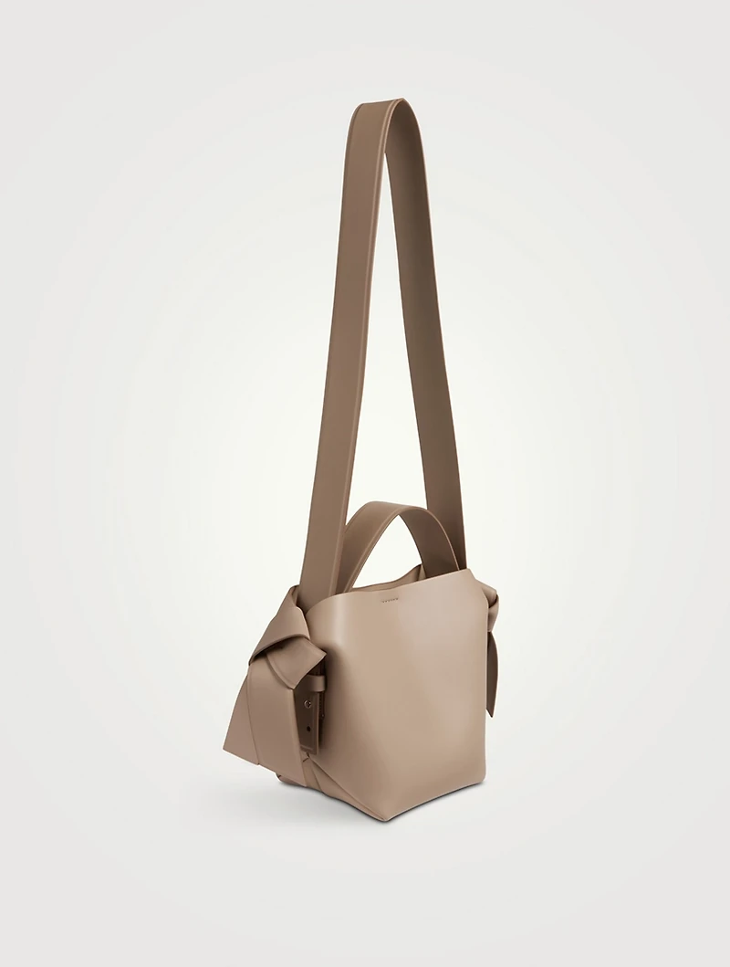 Mini Musubi Leather Crossbody Bag