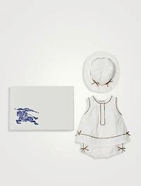 Cotton Three-Piece Baby Gift Set