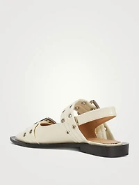 Patent Leather Slingback Ballet Flats