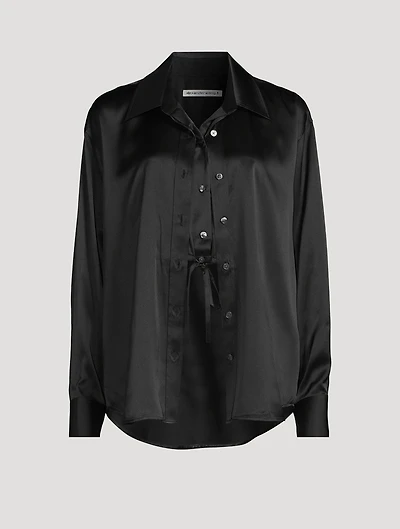 Silk Double Layered Shirt