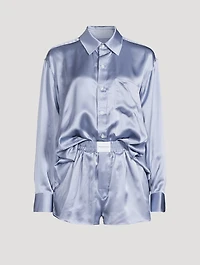 Silk Boxer Short Romper