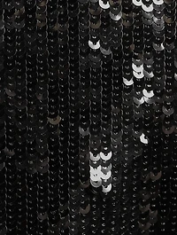 Recycled Sequin Cropped Jacket