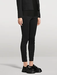 Compact Knit Skinny Trousers