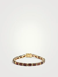 Riviera 18K Gold Bracelet With Rubellite