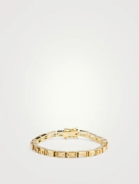 Riviera 18K Gold Bracelet With Yellow Citrine
