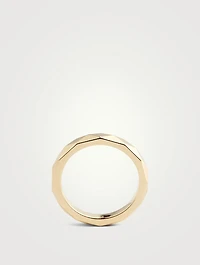 18K Gold Thin Band
