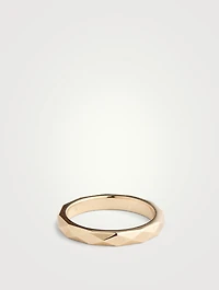 18K Rose Gold Thin Band