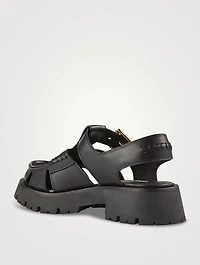 Carter Leather Fisherman Sandals