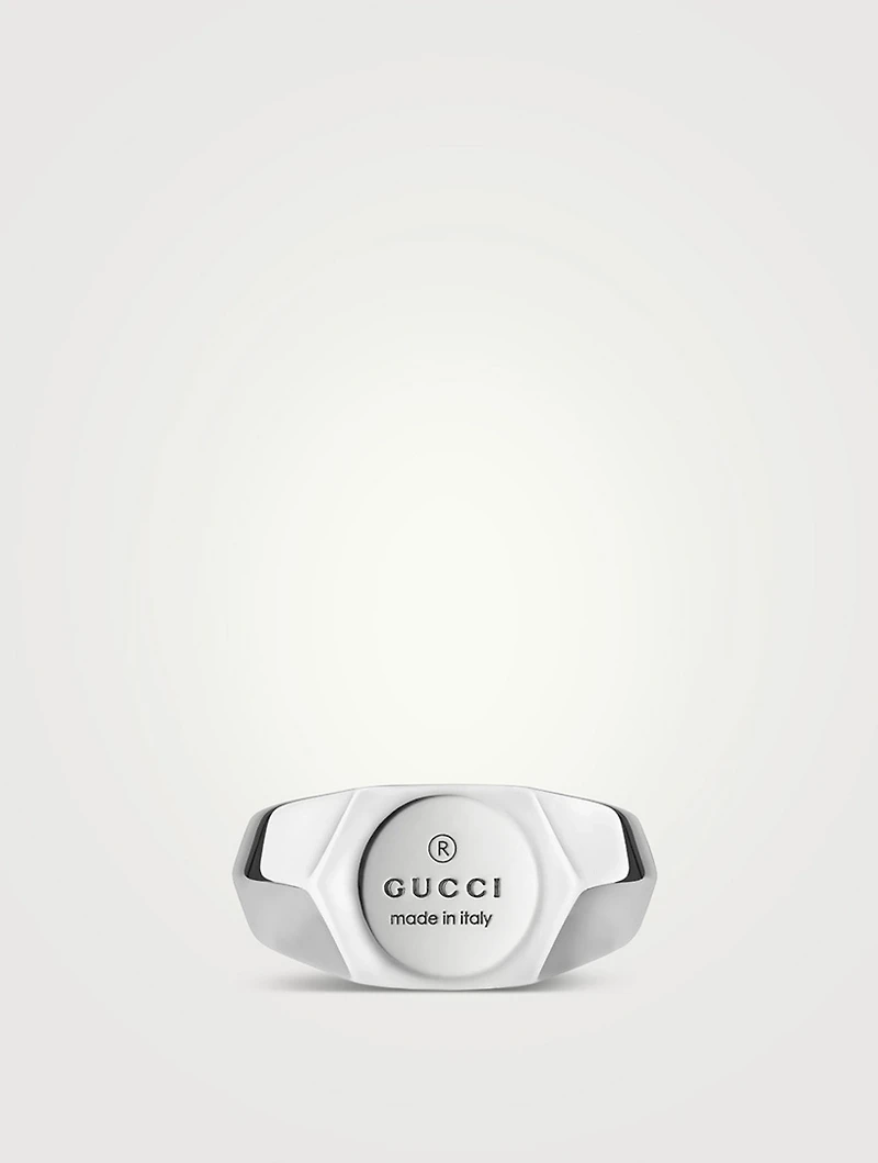 Trademark Silver Signet Ring