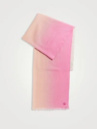 Dip Dye Cashmere Scarf