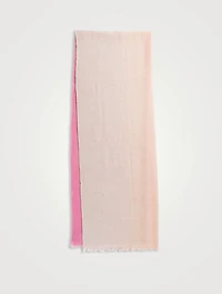 Dip Dye Cashmere Scarf