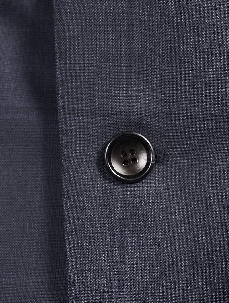 Shelton Mouline Overcheck Wool Two-Piece Suit