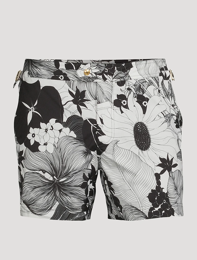 Swim Shorts Floral Print