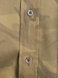 Long-Sleeve Shirt Camo Print