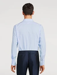 Slim-Fit Shirt Check Print