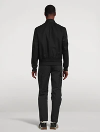 Wool Mohair Hopsack Jacket