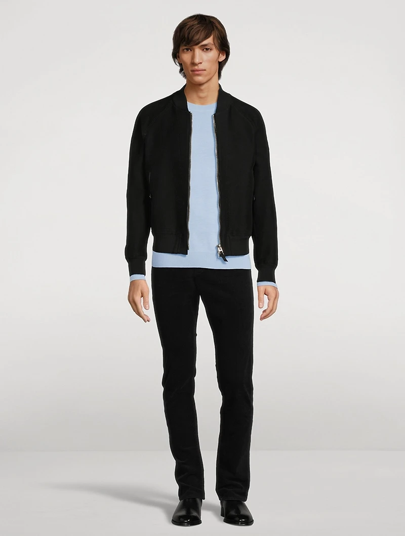 Cotton Bomber Jacket