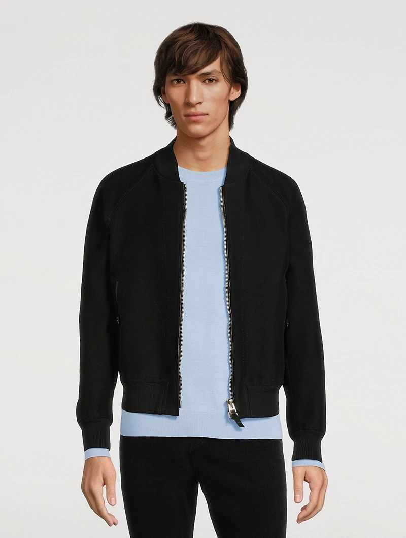 Cotton Bomber Jacket