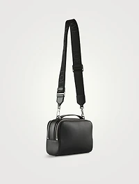 Mini Camera Leather Crossbody Bag