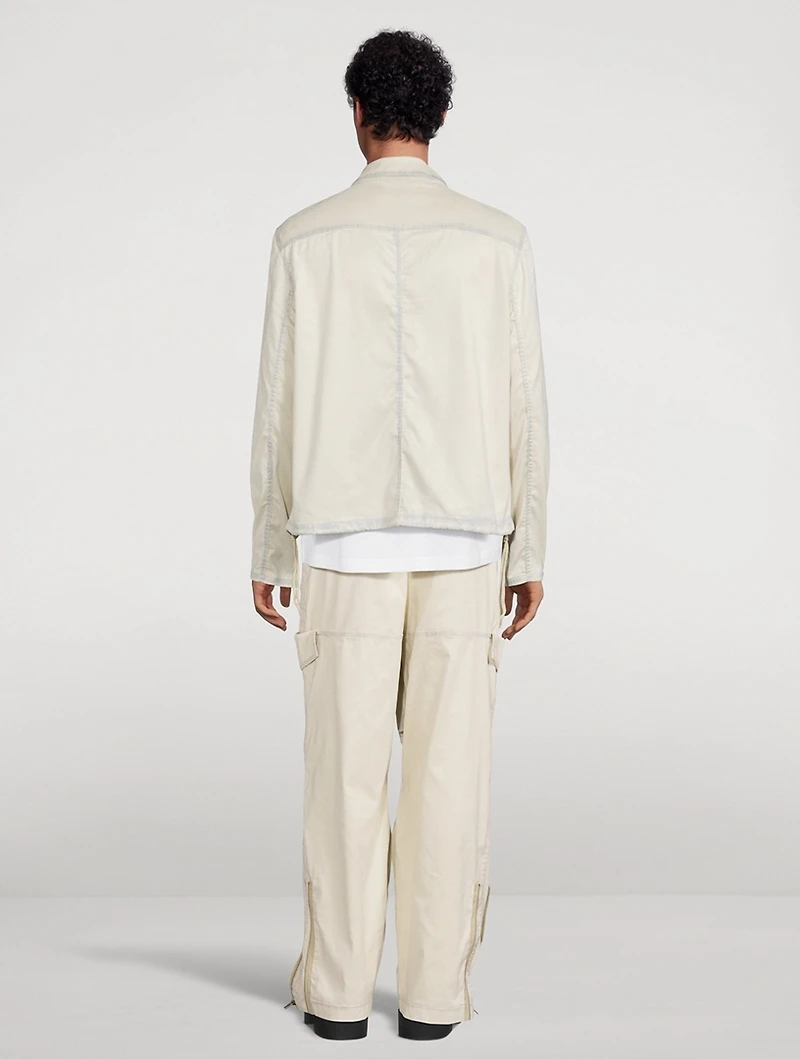 Zip Shirt Jacket