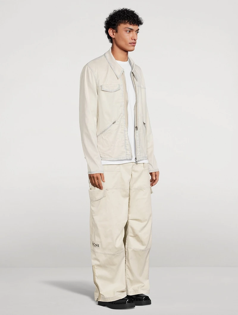 Zip Shirt Jacket