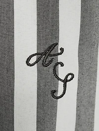 Short-Sleeve Shirt Striped Print