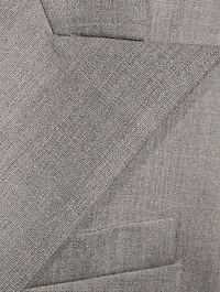 Wool-Blend Relaxed Suit Jacket
