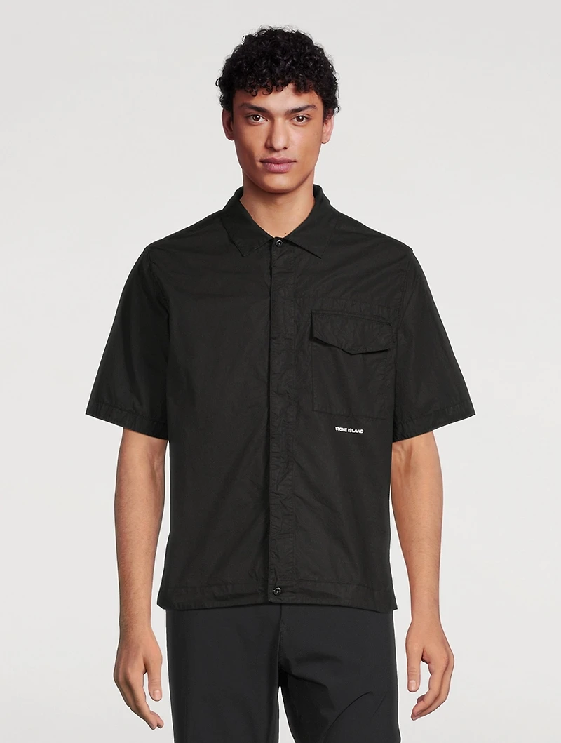 Cotton Short-Sleeve Shirt