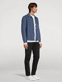 Cotton Zip Overshirt
