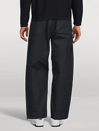 Cotton Oversized-Leg Pants