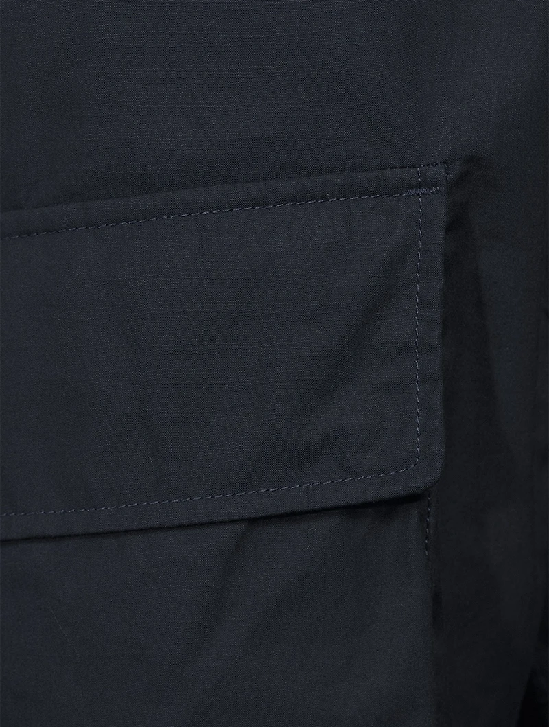 Cotton Oversized-Leg Pants