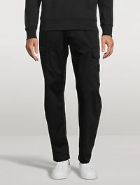 Stretch Cotton Cargo Pants