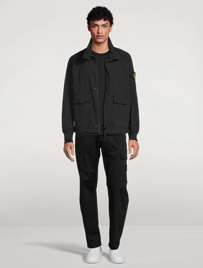 Stretch Cotton Cargo Pants