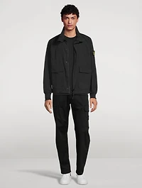 Stretch Cotton Cargo Pants