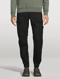Stretch Cotton Cargo Pants