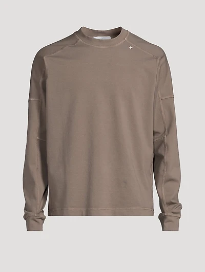 Stellina Stretch Cotton Sweatshirt