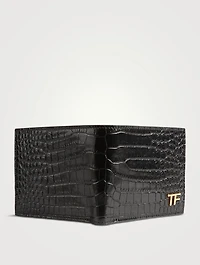 T-Line Leather Bifold Wallet