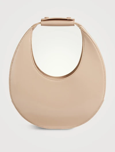 Moon Leather Shoulder Bag