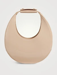 Moon Leather Shoulder Bag
