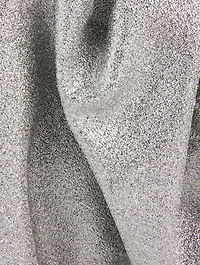 Bean Glitter Leather Clutch
