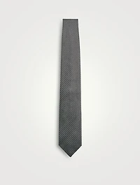 Silk Micro Motif Tie