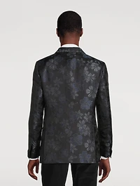 Silk Dinner Jacket Paisley Print