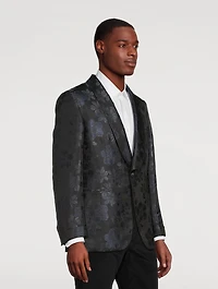 Silk Dinner Jacket Paisley Print