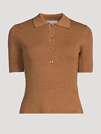 Merino Wool Polo Shirt