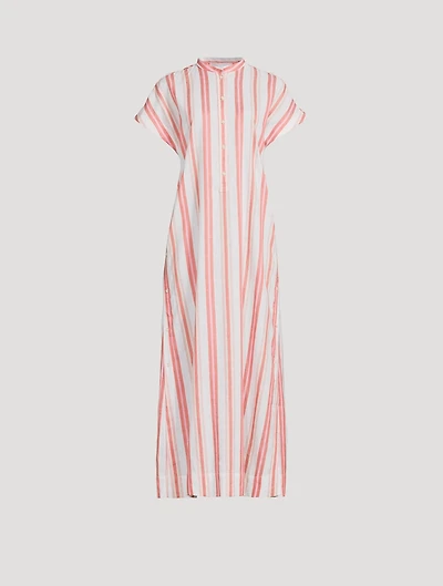 Arezzo Organic Linen And Cotton Long Dress